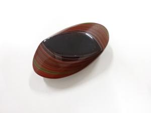 アンティーク　堆朱　帯留め